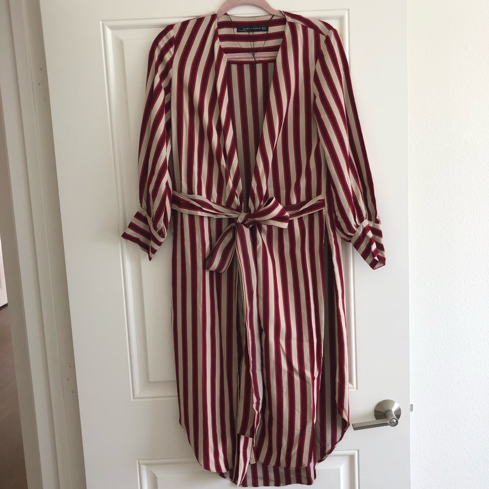 Zara duster style blouse